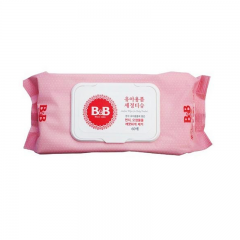 韓國B&B嬰幼兒多用途消毒濕紙巾(葡萄柚味) 60片...