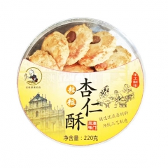 悅桂婆婆的店 杏仁酥220g/盒