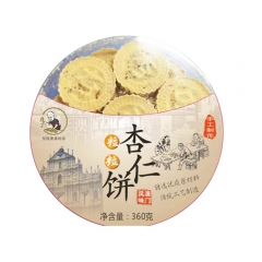 悅桂婆婆的店 粒粒杏仁餅360g/盒