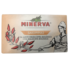Minerva 有機初榨橄欖油沙甸魚